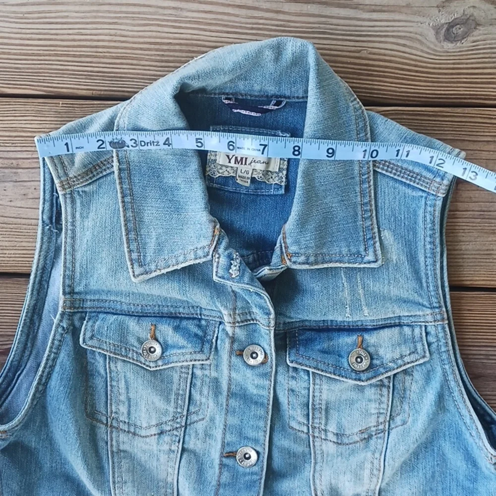 YMI Jeans youth girls stretch vest size L